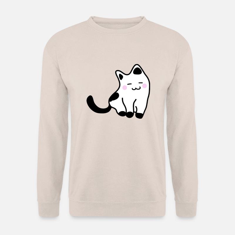Weißes Kätzchen - Unisex Pullover - Sand