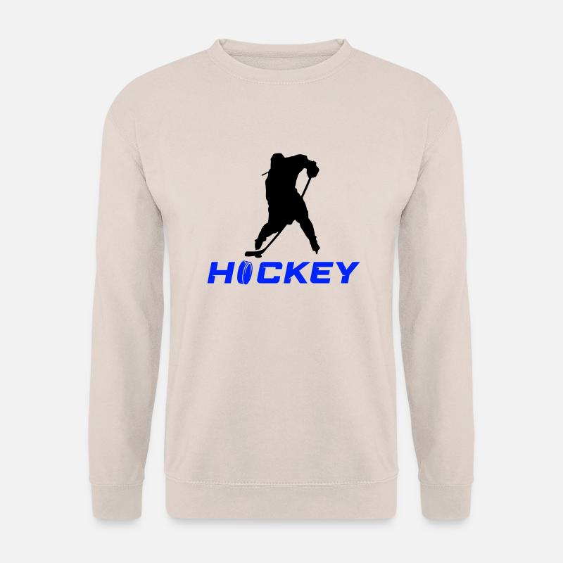 eishockey spieler - Unisex Pullover - Sand