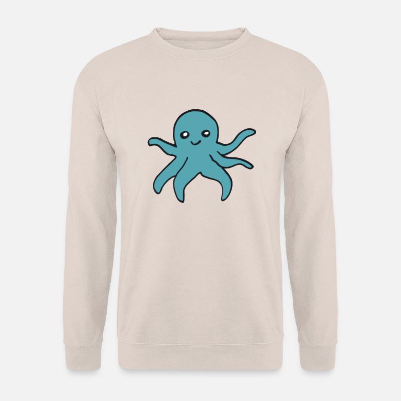 oktopus türkis - Unisex Pullover - Sand
