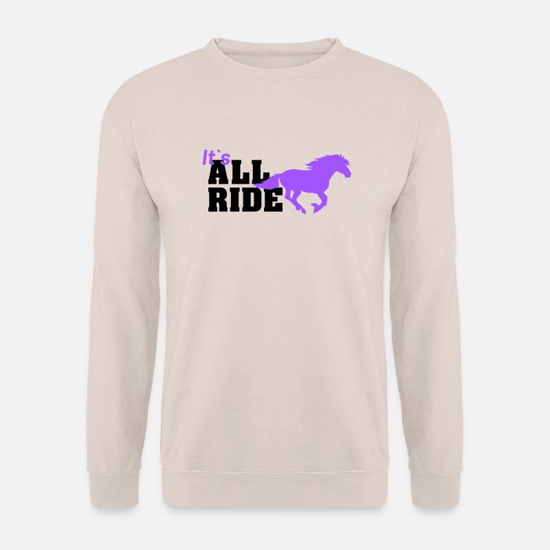 all ride - Unisex Pullover - Sand