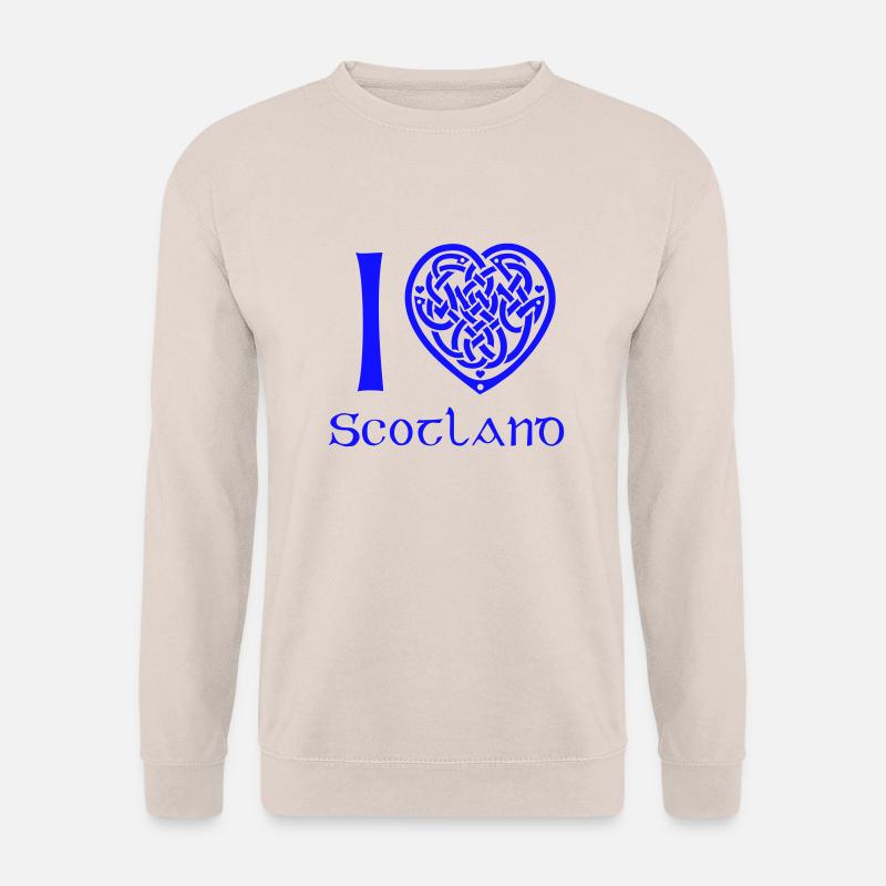 Ich liebe Schottland - Unisex Pullover - Sand
