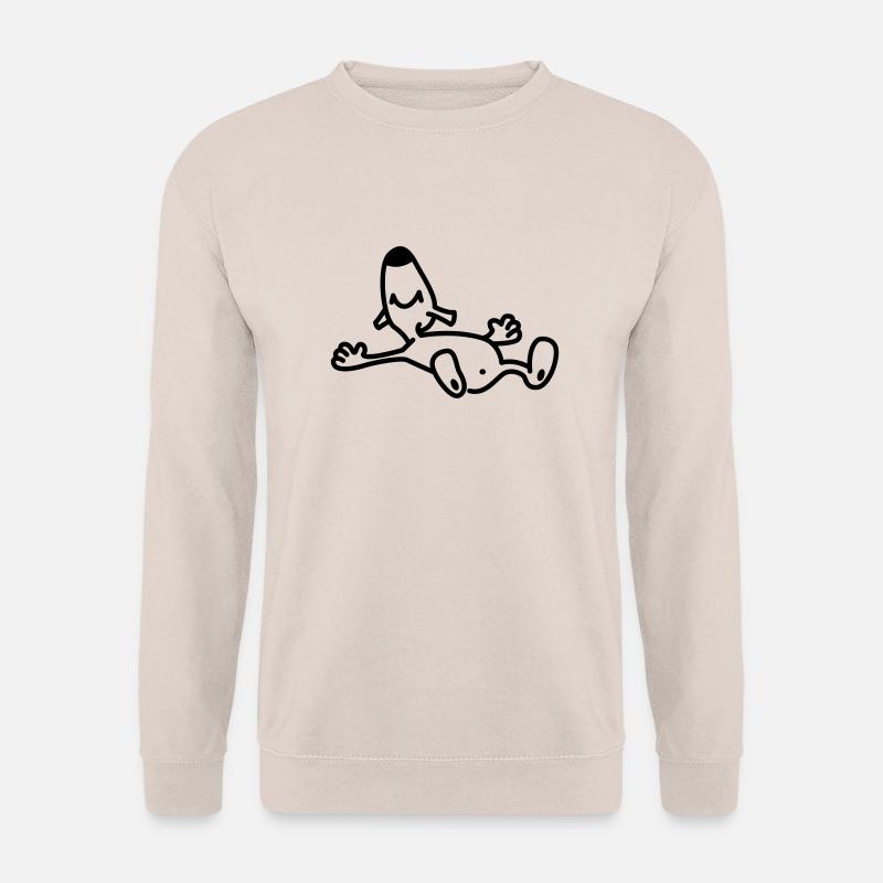 Schnupper entspannt - Unisex Pullover - Sand