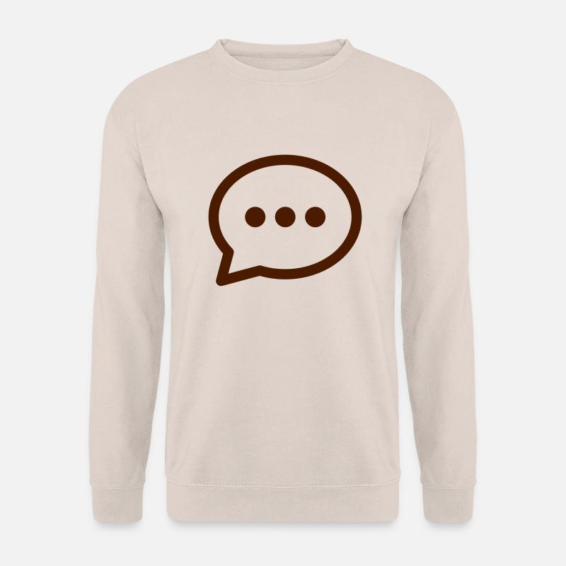 Sprechblase - Unisex Pullover - Sand
