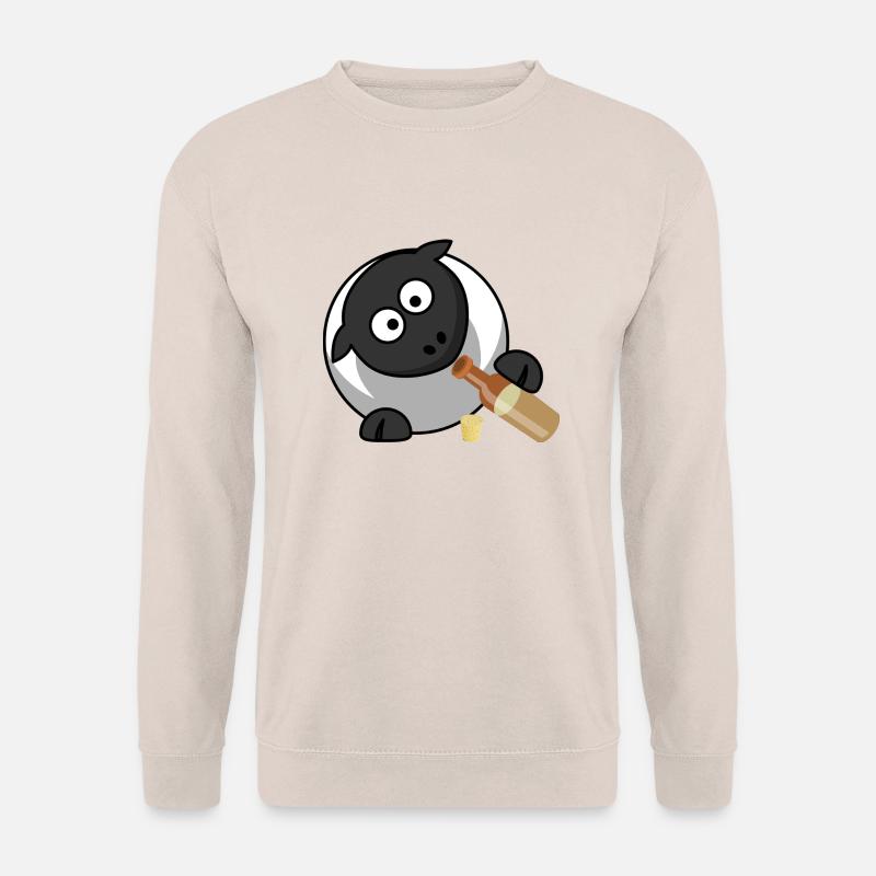 Trinkendes Schaf - Unisex Pullover - Sand