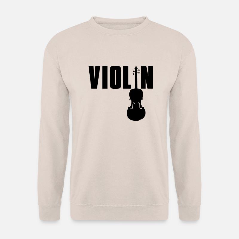 violin - Unisex Pullover - Sand