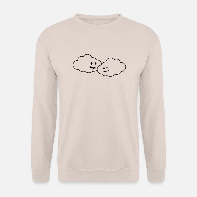 love_clouds - Unisex Sweatshirt - sand