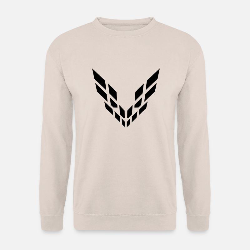 Abstract pattern design - Unisex Sweatshirt - sand