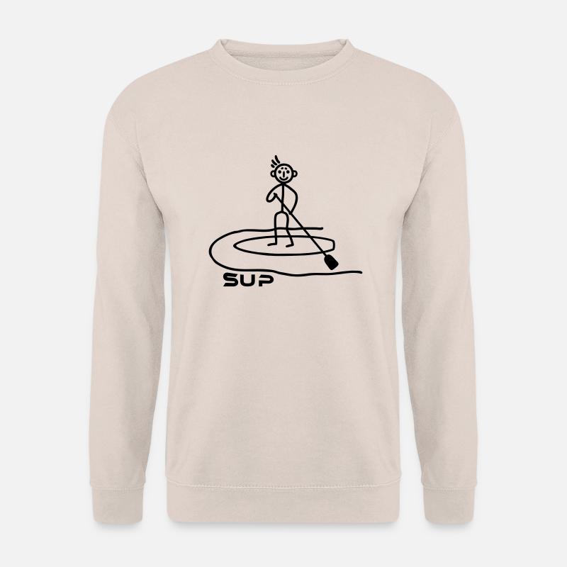 SUP - Paddeln - Unisex Pullover - Sand