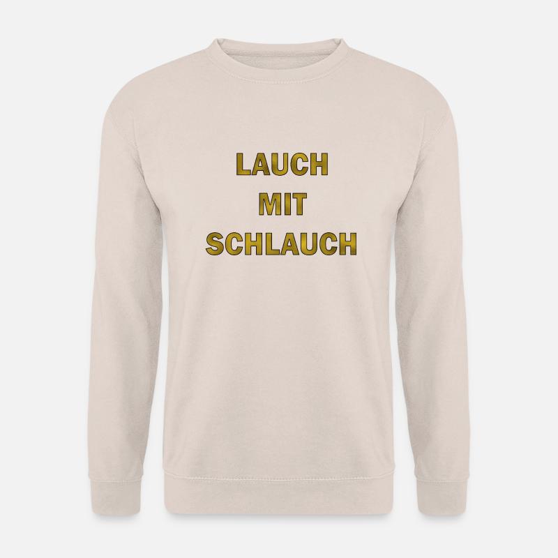 Lauch mit Schlauch - Unisex Pullover - Sand