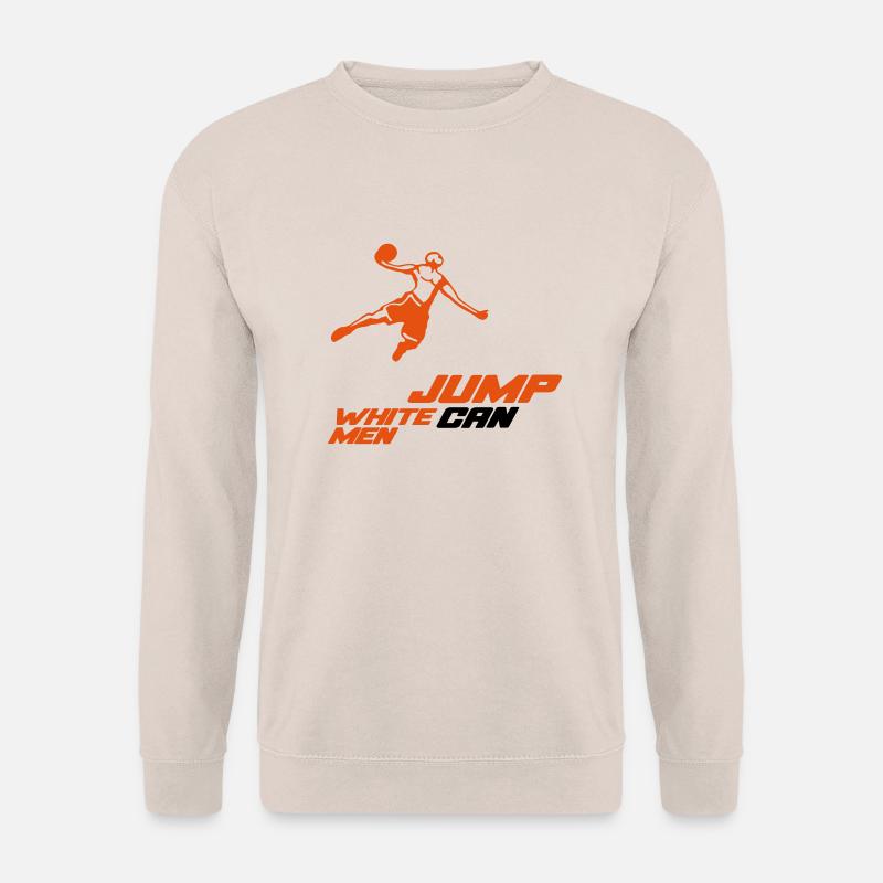White Men Can Jump Dunk - Unisex Pullover - Sand