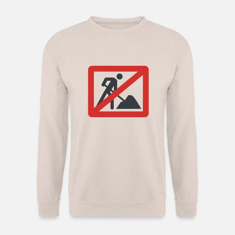 No Work - Unisex Pullover - Sand