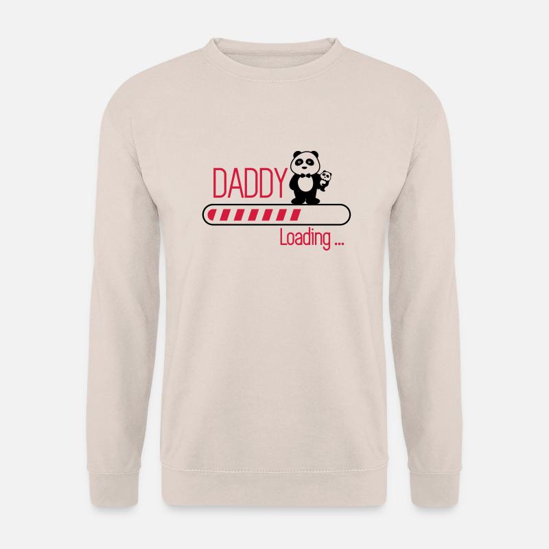 daddy loading - Unisex Sweatshirt - sand
