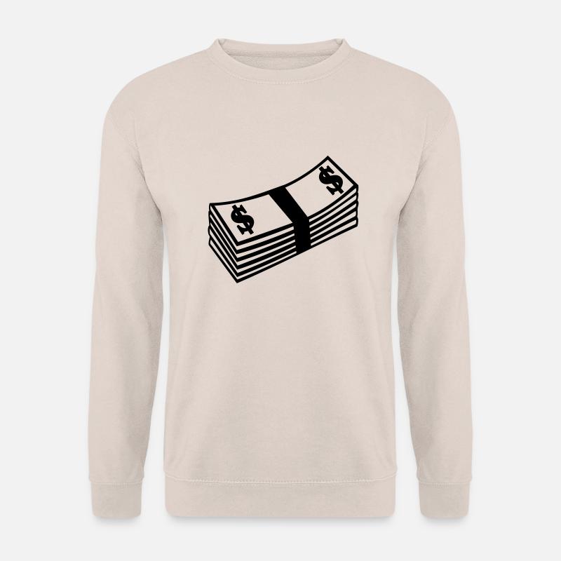 Dollar Geld - Unisex Pullover - Sand