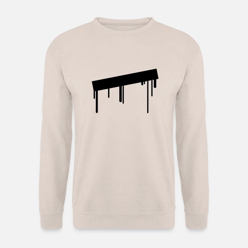 empty_graffiti_frame - Unisex Sweatshirt - sand