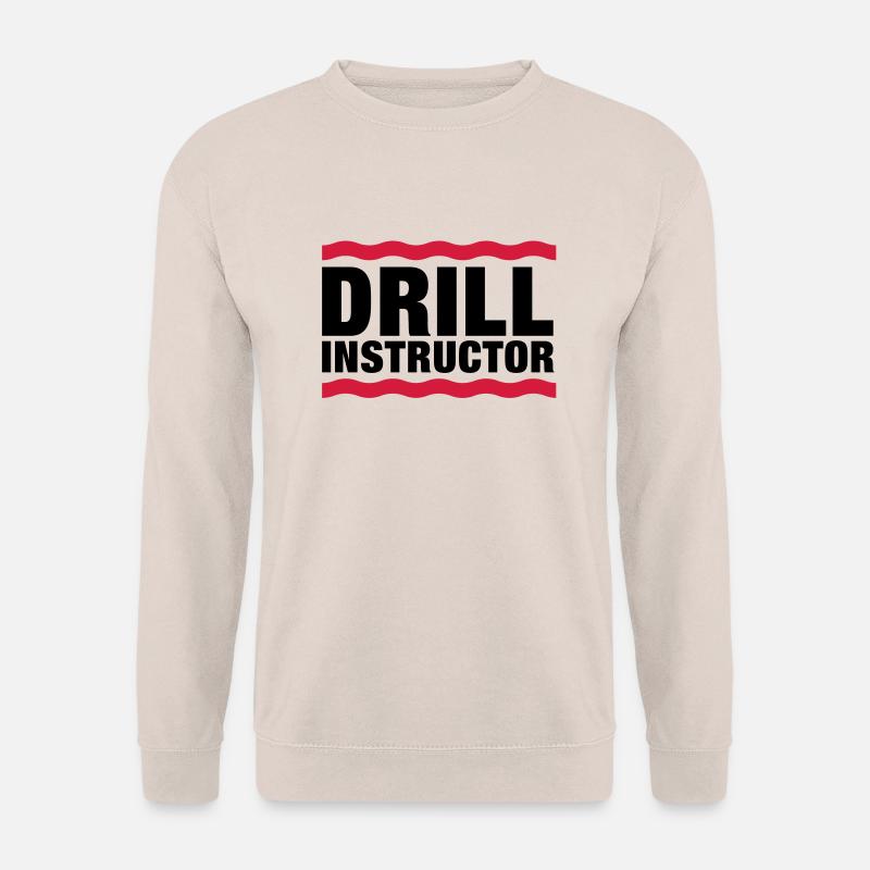 drill_instructor__f2 - Unisex Pullover - Sand