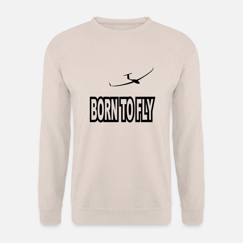 born to fly - Unisex Pullover - Sand