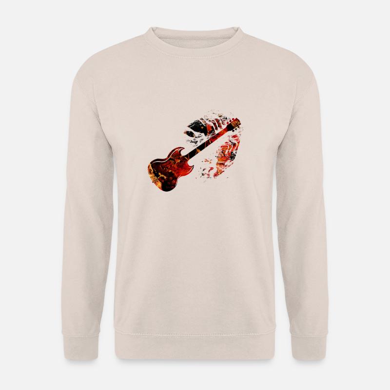 Gitarre - Unisex Pullover - Sand