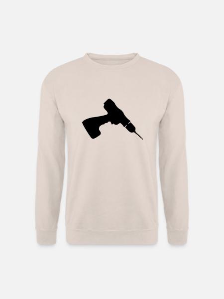 Cordless Drill - Unisex Pullover - Sand