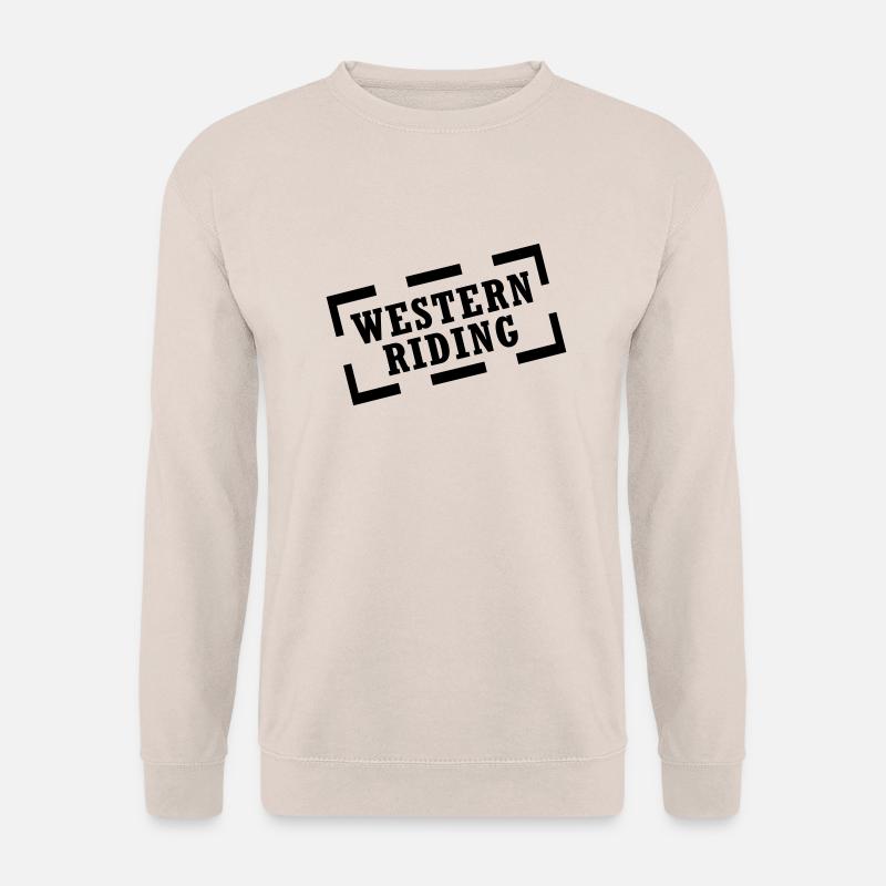 western riding - Unisex Pullover - Sand
