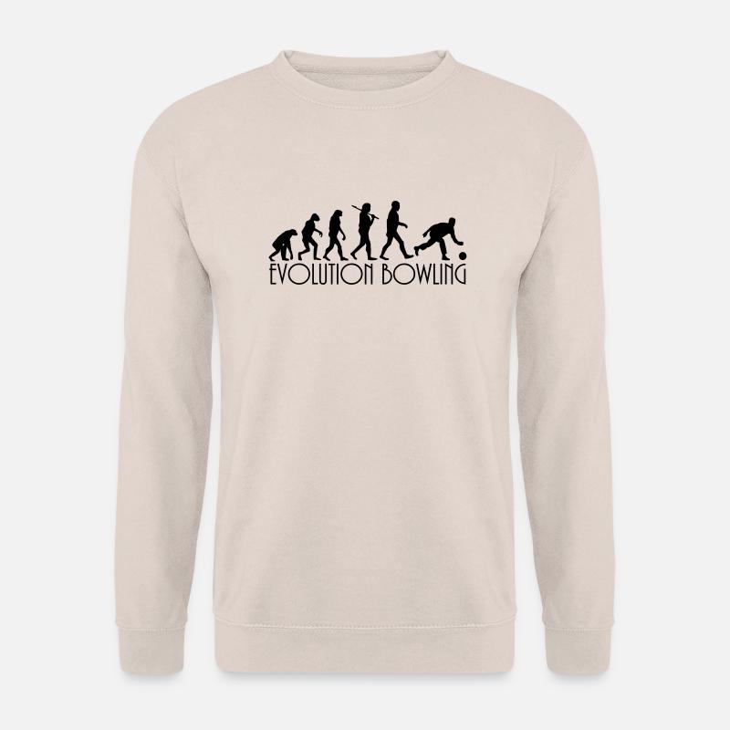 évolution Bowling - Sweat-shirt Unisexe - sable