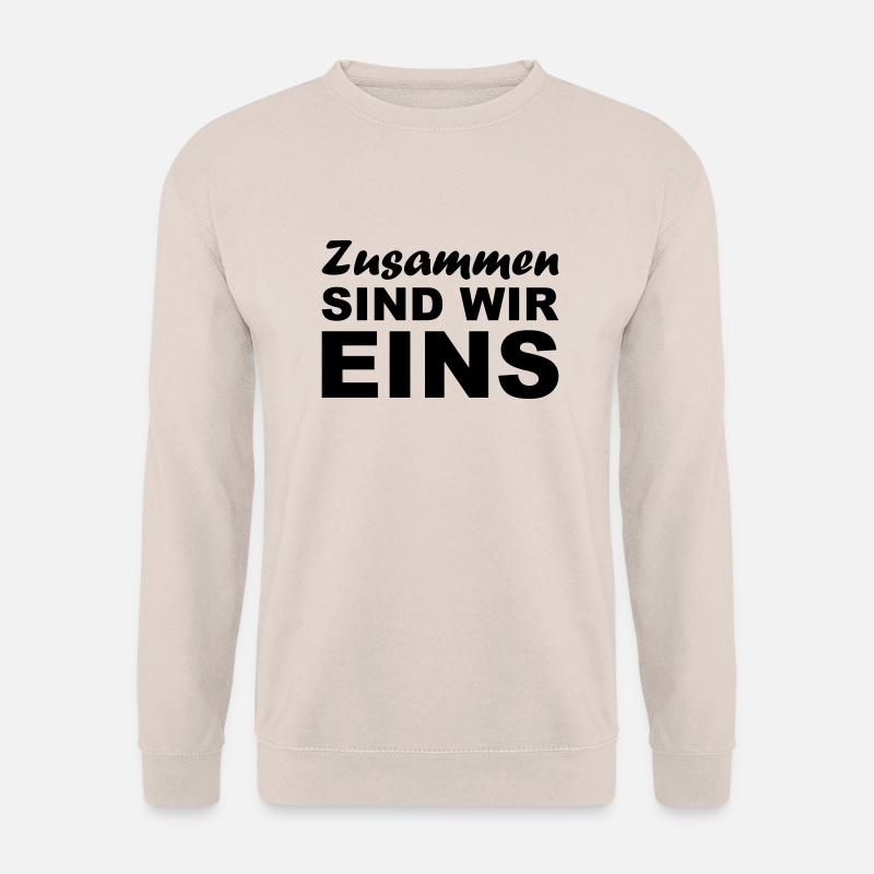 Zusammen sind wir Eins - Unisex Pullover - Sand