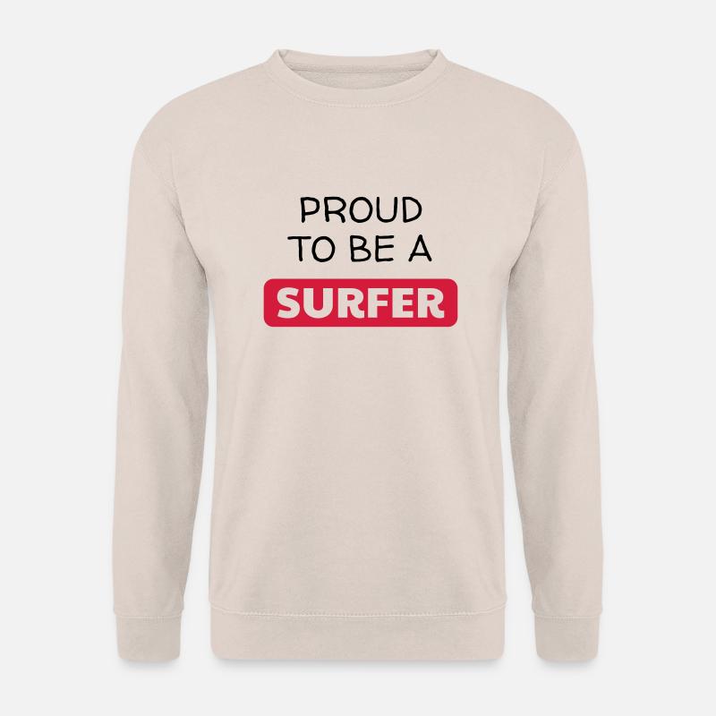 Surfen / Surfer / Surf / Surfing / Strand - Unisex Pullover - Sand