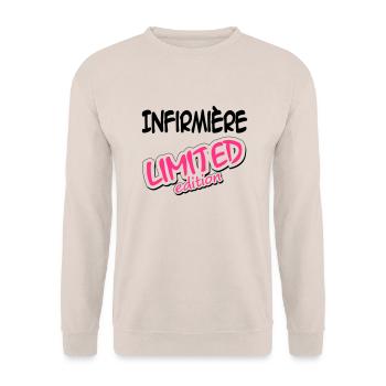 Docteur / Infirmier / Kiné / Médecin / Infirmière - Unisex Sweatshirt - sand - Front - Alina (178cm) & Michal (187cm)