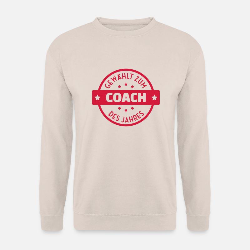 Coach / Coaching / Trainer / Sport - Unisex Pullover - Sand