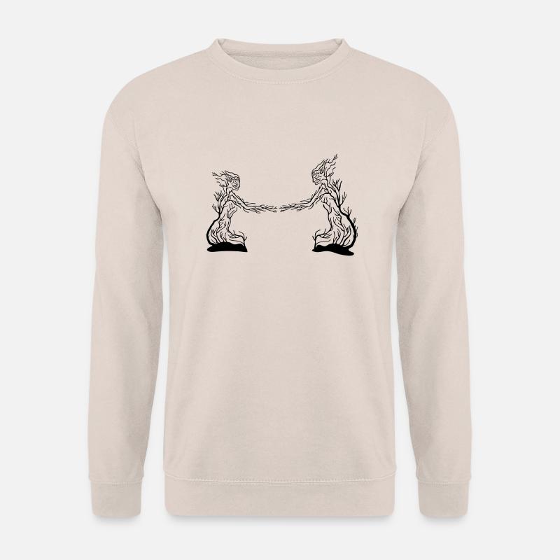 Frau_und_Mann_mw6 - Unisex Pullover - Sand