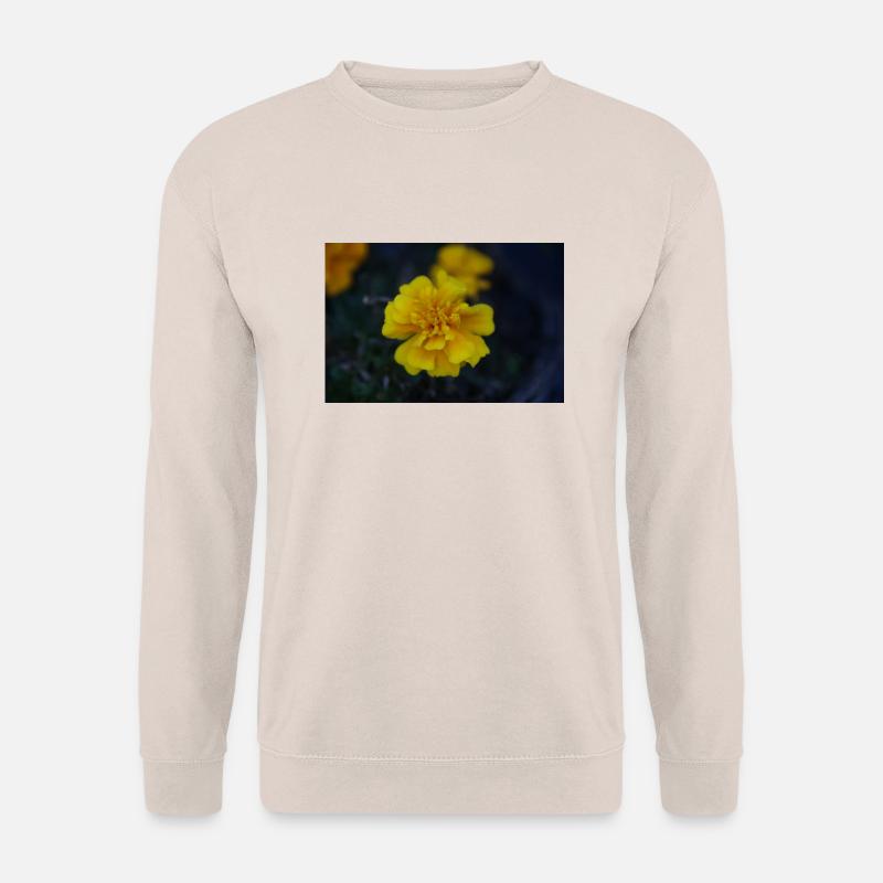 gelbe Blume - Unisex Pullover - Sand