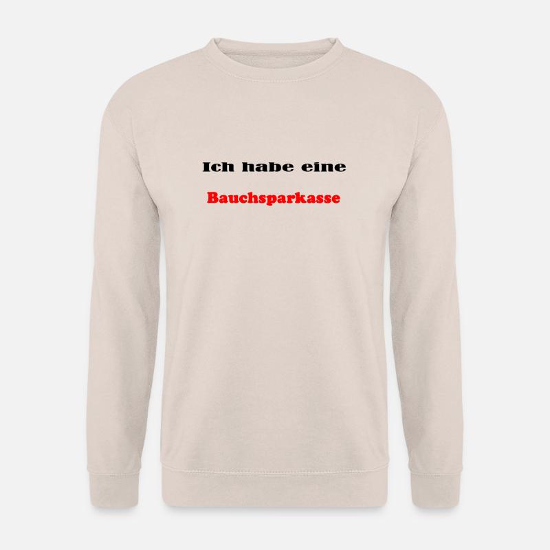 Bauchsparkasse - Unisex Pullover - Sand