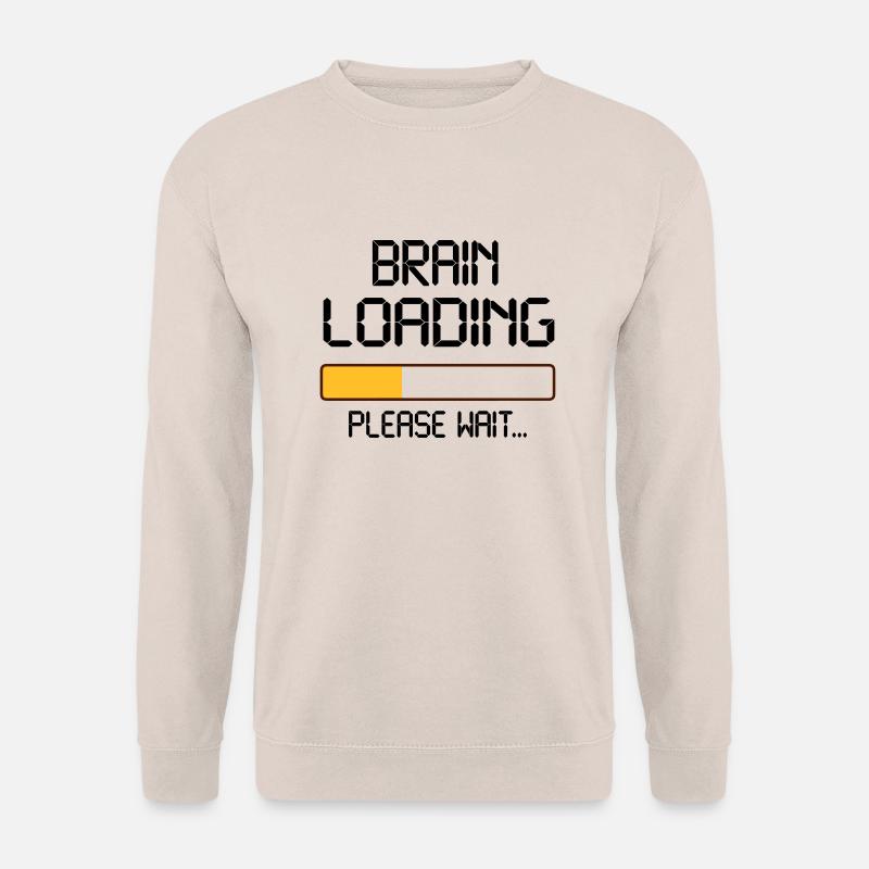 brain loading - Unisex Sweatshirt - sand