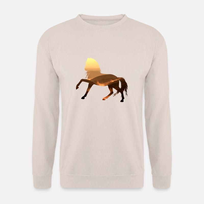 Pferd - Unisex Pullover - Sand