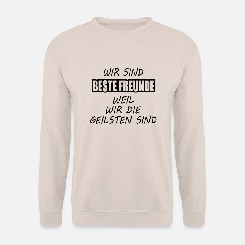 Beste Freunde - Unisex Pullover - Sand