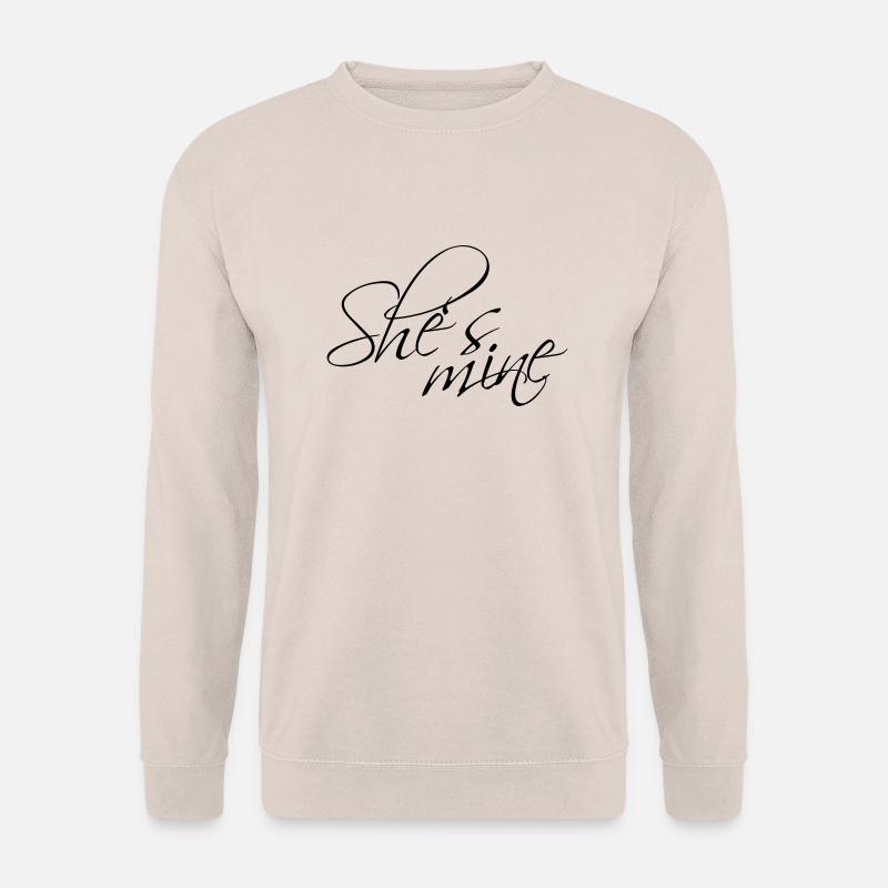 Shes mine - Unisex Pullover - Sand