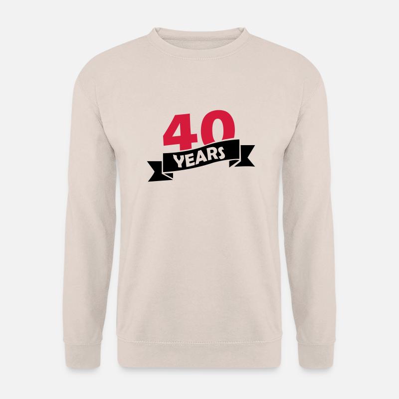 40_years - Unisex Pullover - Sand