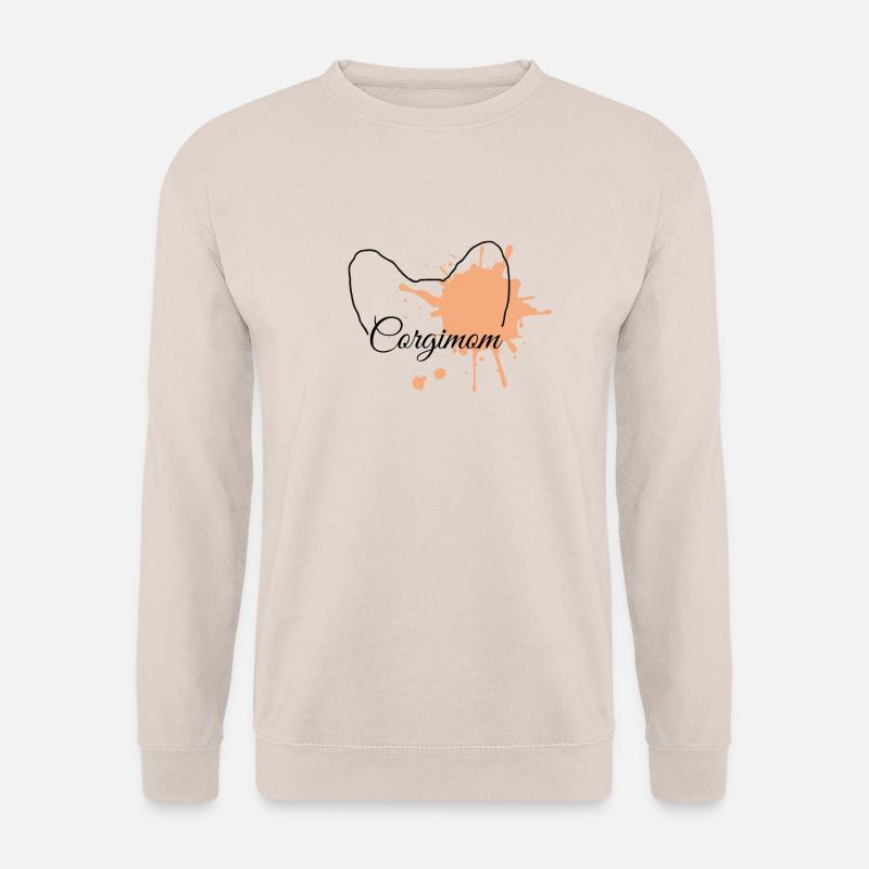 Corgimom Splash - Unisex Pullover - Sand