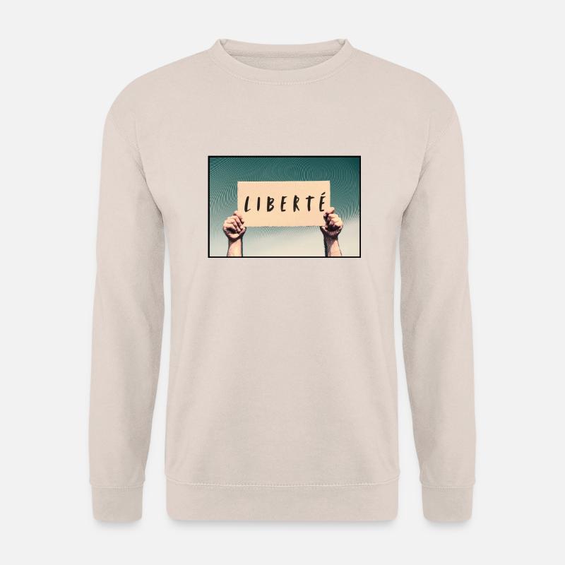 Zeichen - Freiheit - Unisex Pullover - Sand