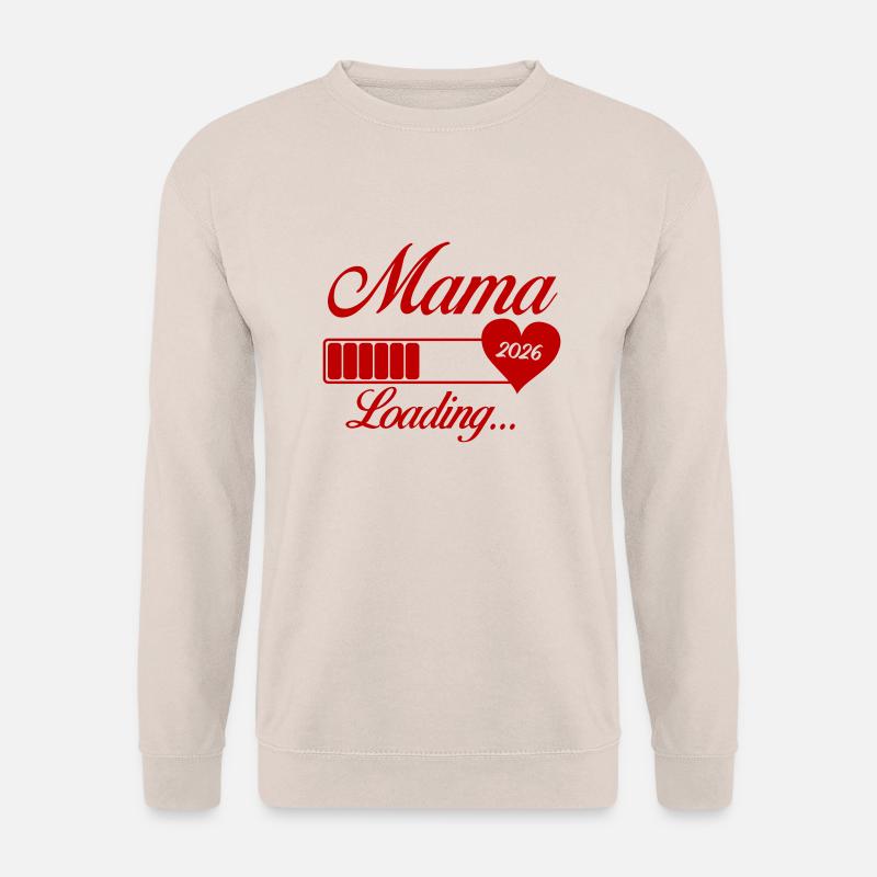 mama loading 2026 - Unisex Pullover - Sand