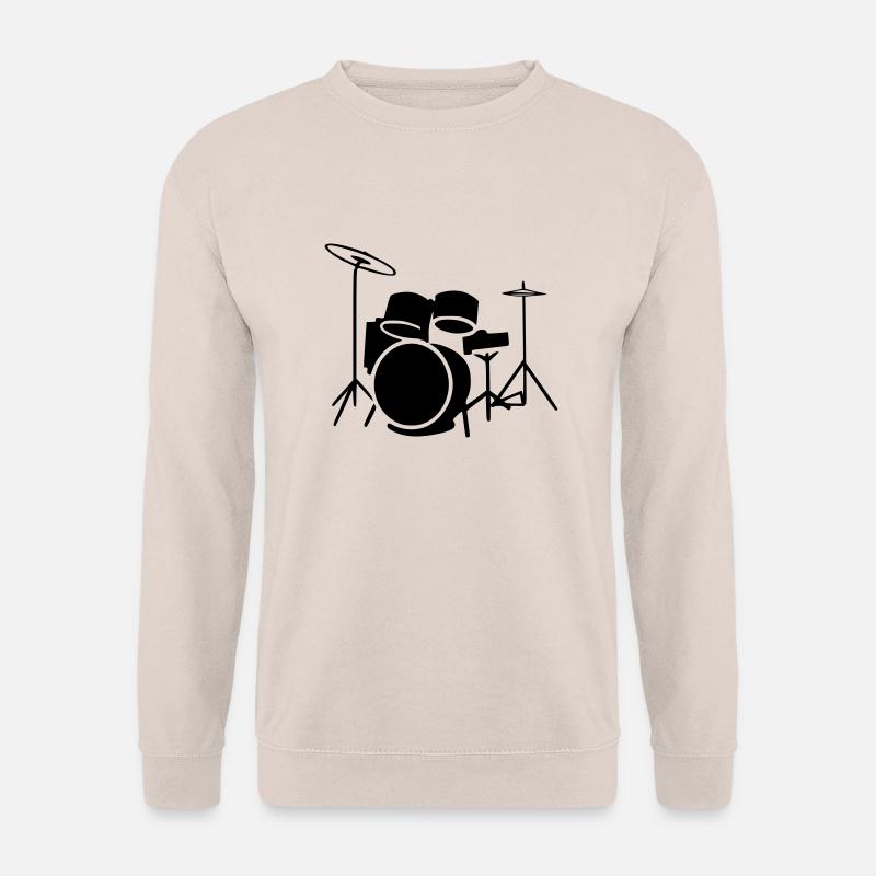 schlagzeug - Unisex Pullover - Sand