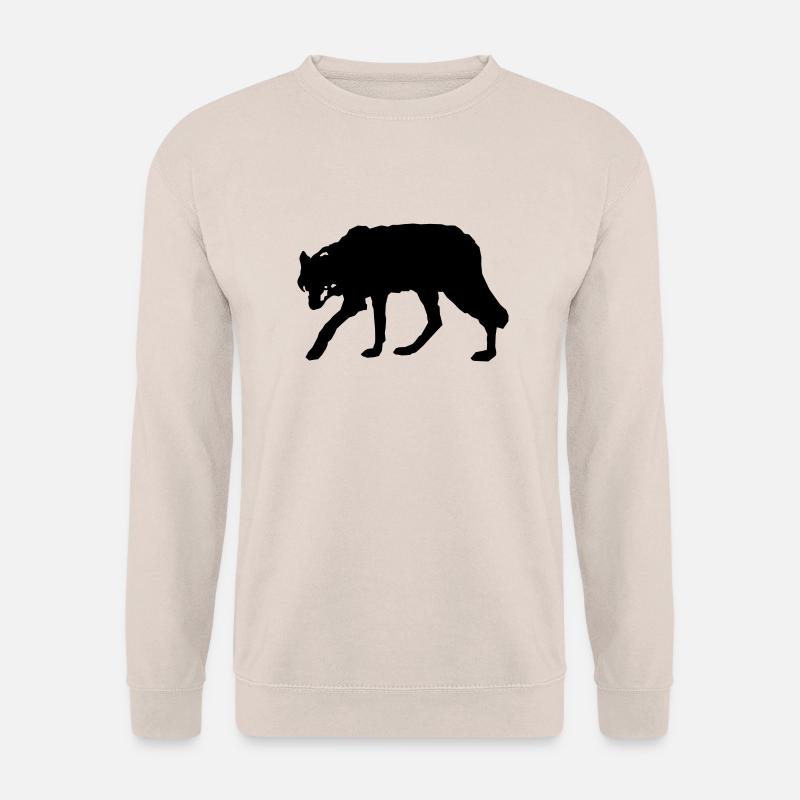 wolf_2 - Sweat-shirt Unisexe - sable