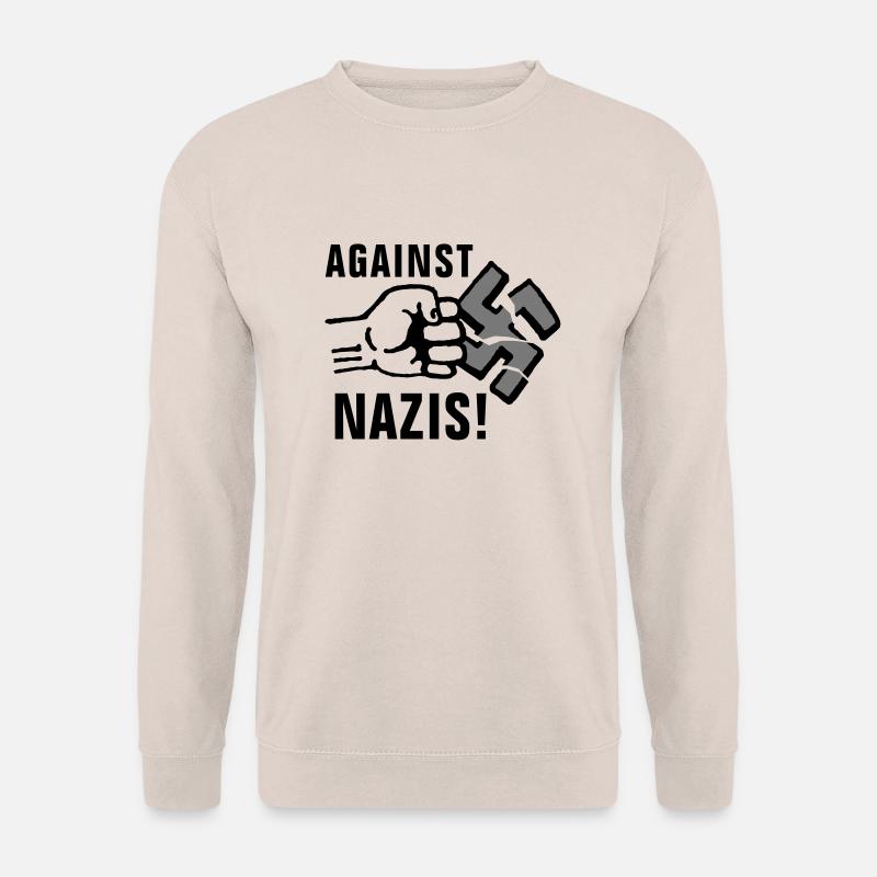 gegen_nazis_012011_g_3c - Unisex Pullover - Sand
