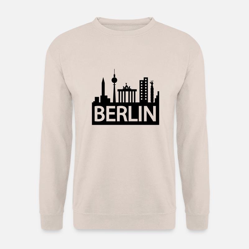 Berlin Skyline - Unisex Pullover - Sand