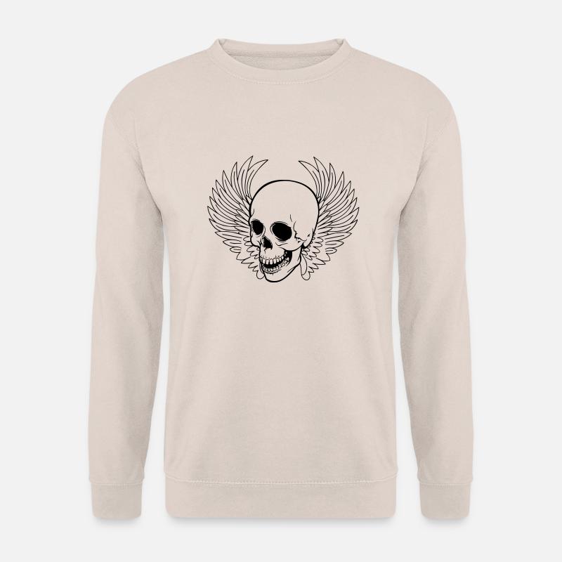Totenschädel - Unisex Pullover - Sand