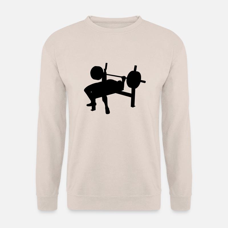 Benchpress - Unisex Sweatshirt - sand