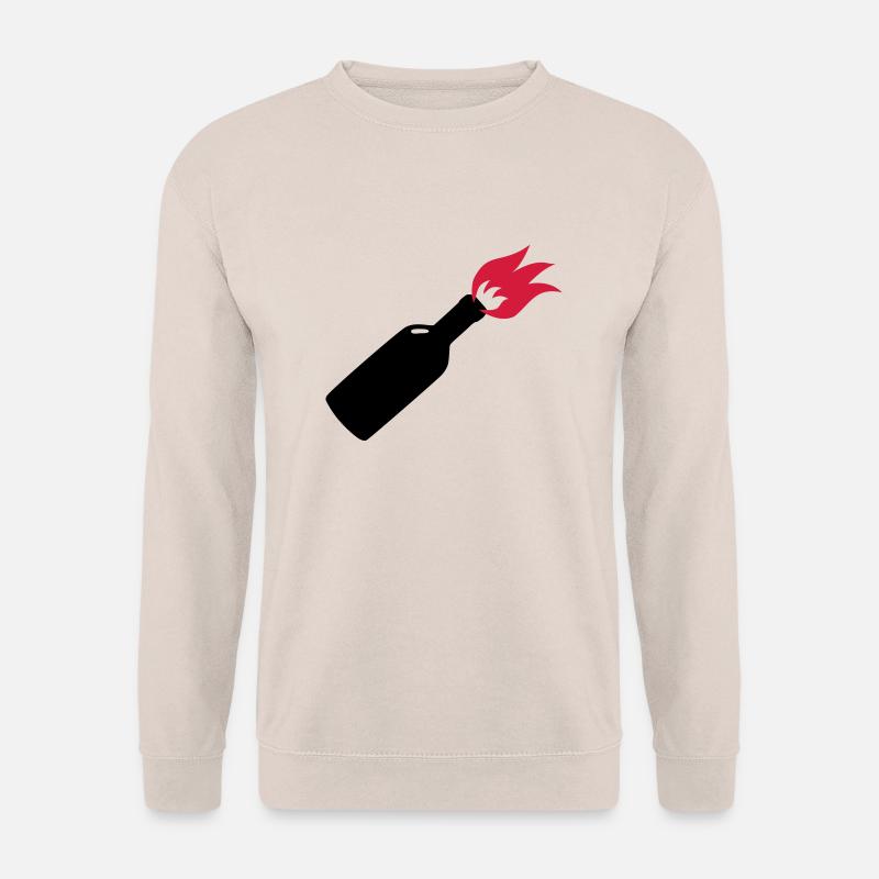 Molotov cocktail - Unisex Sweatshirt - sand