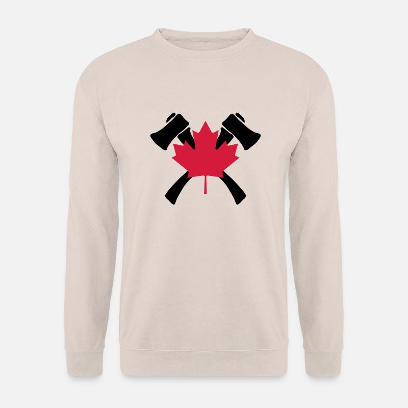 Canada lumbering - Unisex Pullover - Sand