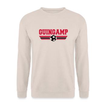 Guingamp Football Club - Sweat-shirt Unisexe - sable - Devant - Alina (178cm) & Michal (187cm)