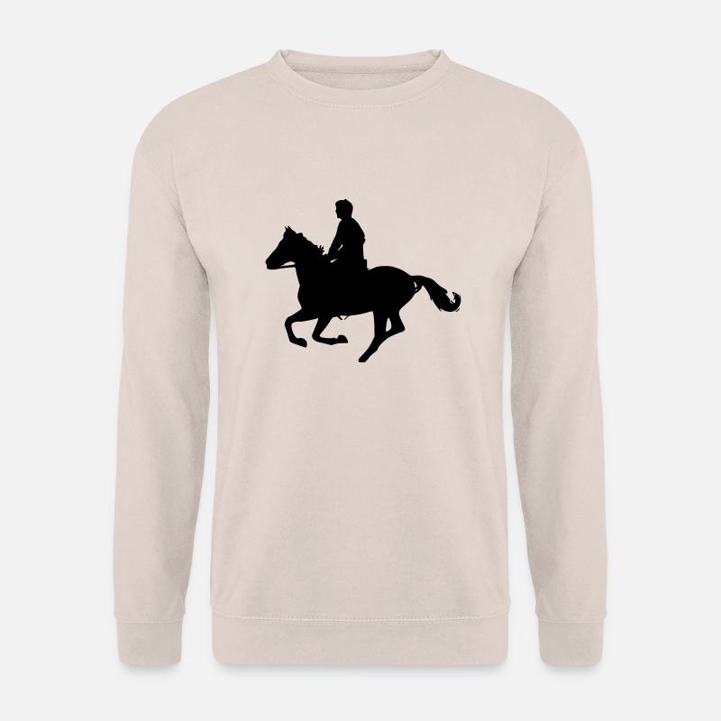 cavalier - Sweat-shirt Unisexe - sable