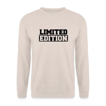 Limited Edition - Unisex Sweatshirt - sand - Front - Alina (178cm) & Michal (187cm)